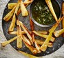 Parsnip Fries Recipe with Easy Salsa Verde Parsnip Fries Recipe with Easy Salsa Verde