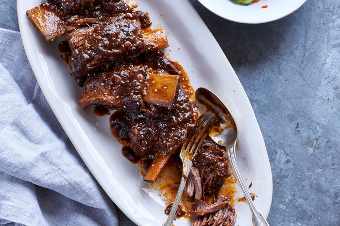 Slow Cooker Korean Beef Short Ribs Recipe Slow Cooker Korean Beef Short Ribs Recipe