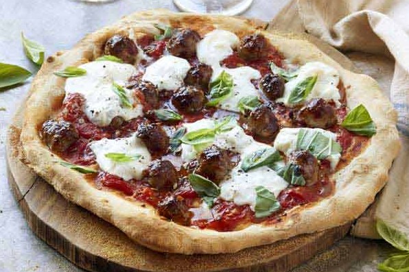 No-Knead Pizza Dough Recipe with Sausage, Fennel and Burrata No-Knead Pizza Dough Recipe with Sausage, Fennel and Burrata