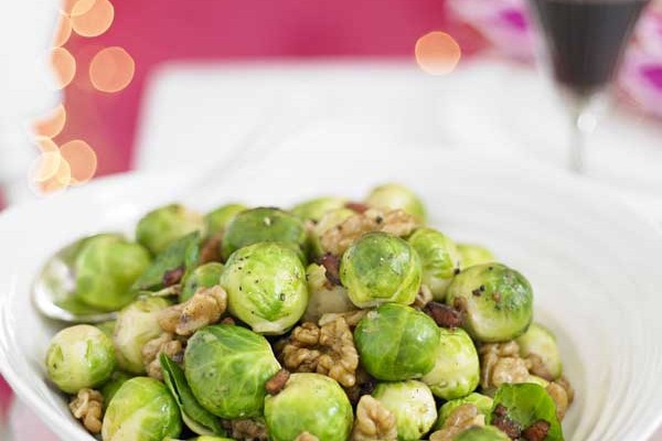 Brussels Sprouts Recipe with Walnuts and Pancetta Brussels Sprouts Recipe with Walnuts and Pancetta