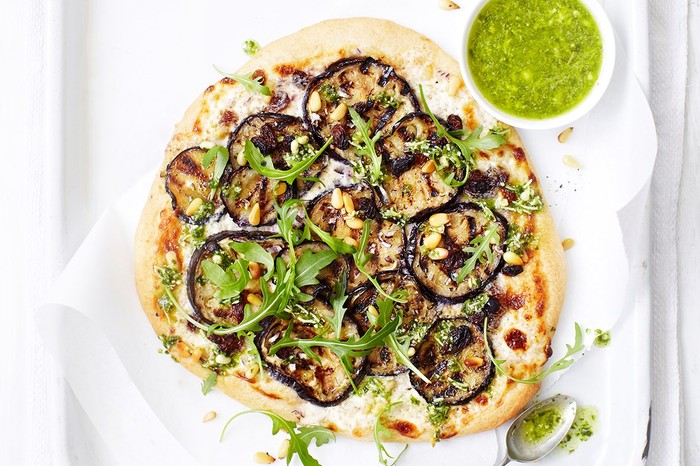 Aubergine Pizza Recipe Aubergine Pizza Recipe