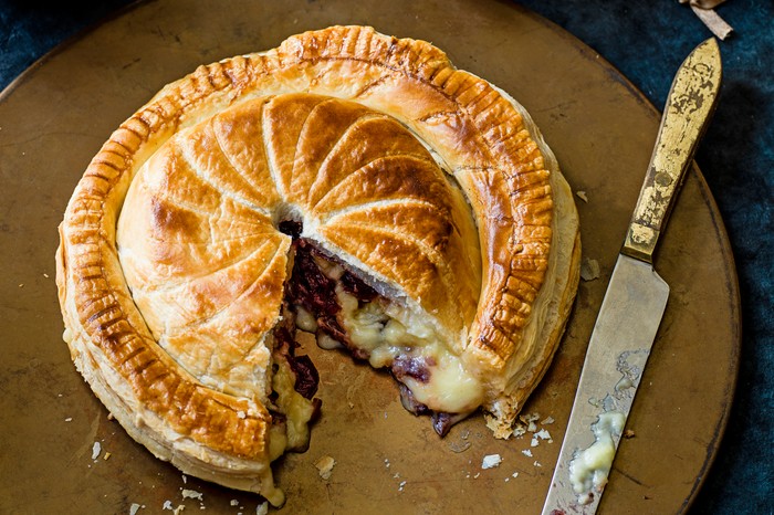 Camembert and Cranberry Pithivier Camembert and Cranberry Pithivier