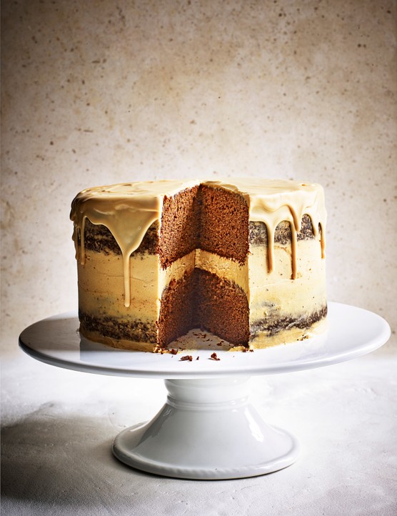 Jamaican ginger and caramel cake
