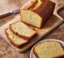 Madeira cake Sliced madeira cake on a board