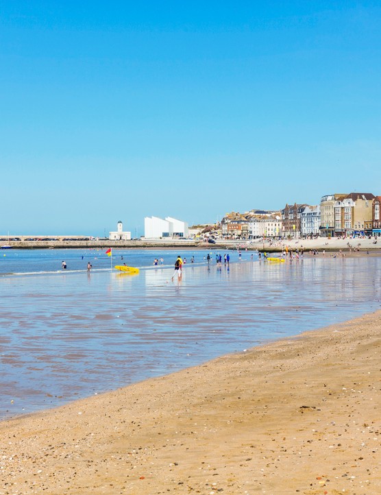 Margate Restaurants and Places To Eat Margate credit Thanet District Council Margate beach sand and sea with buildings in the background