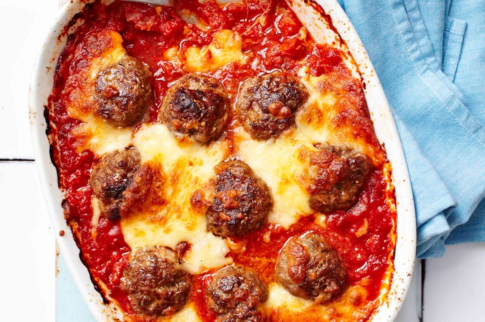 Italian Baked Meatballs Recipe Italian Baked Meatballs Recipe
