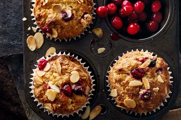 Cranberry And Almond Muffin Recipe Cranberry And Almond Muffin Recipe