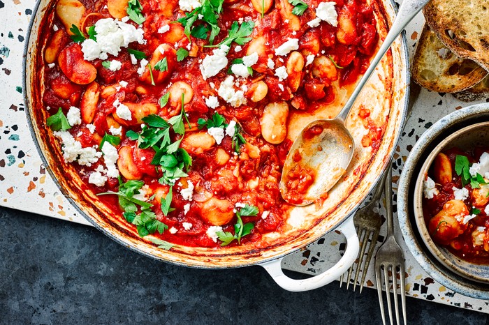 37 healthy vegetarian recipes Gigantes Plaki Recipe