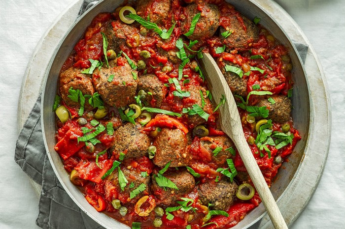 Veggie meatballs