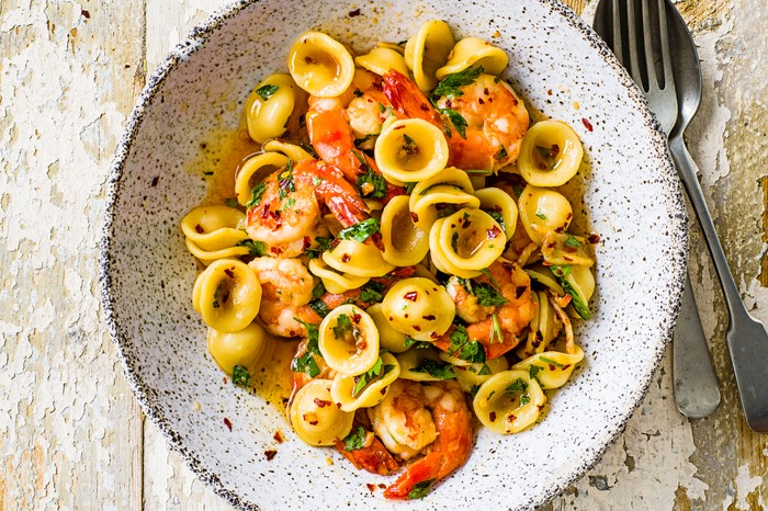 Best Prawn Recipes Orecchiette Pasta Recipe with Prawns Orecchiette Pasta Recipe with Prawns