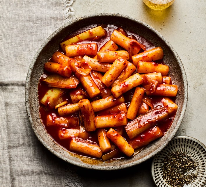South Korean recipes Tteokbokki