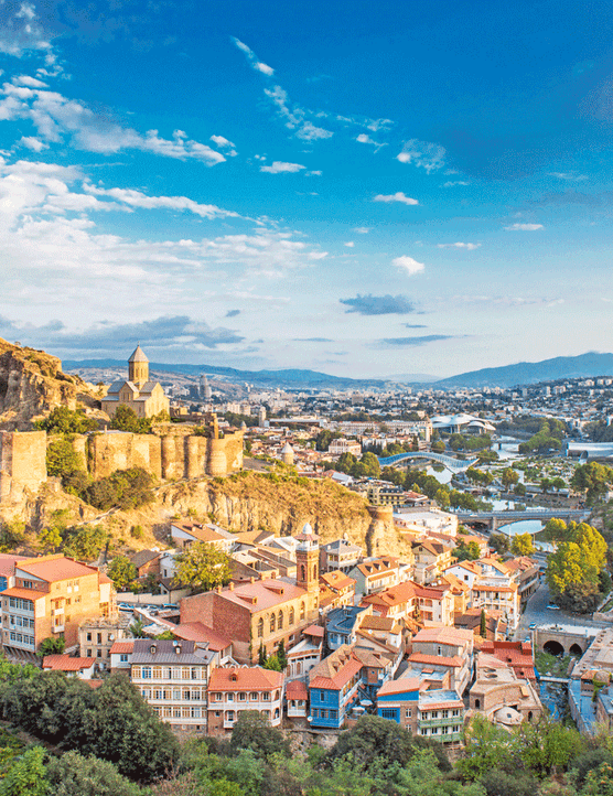 View overlooking Georgia